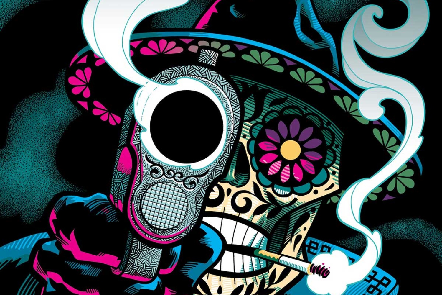 Marco Finnegan weaves the legend of 'Calavera P.I.'