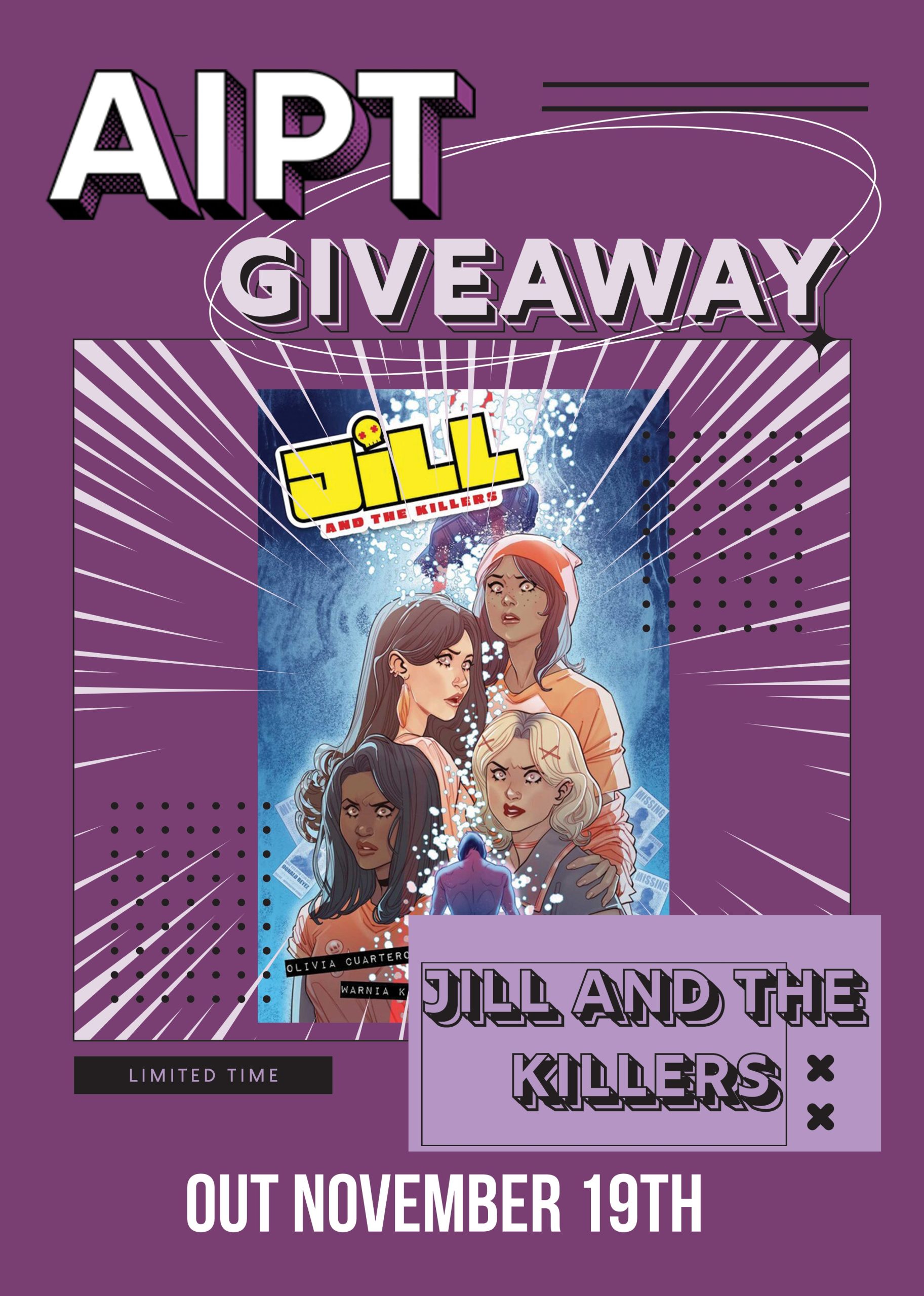 AIPT is giving away 'Jill and the Killers' TPB