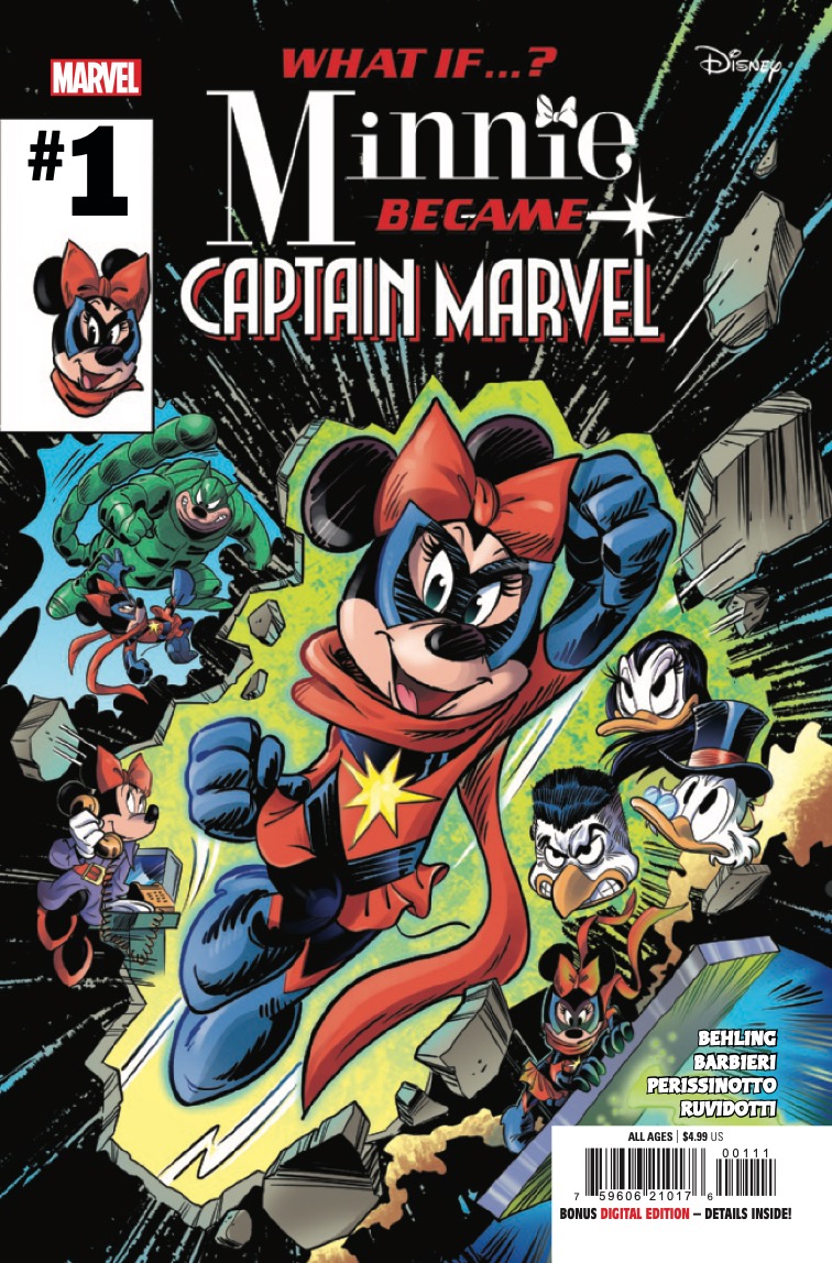 Marvel Preview: Marvel & Disney: What If...? Minnie Became Captain Marvel #1