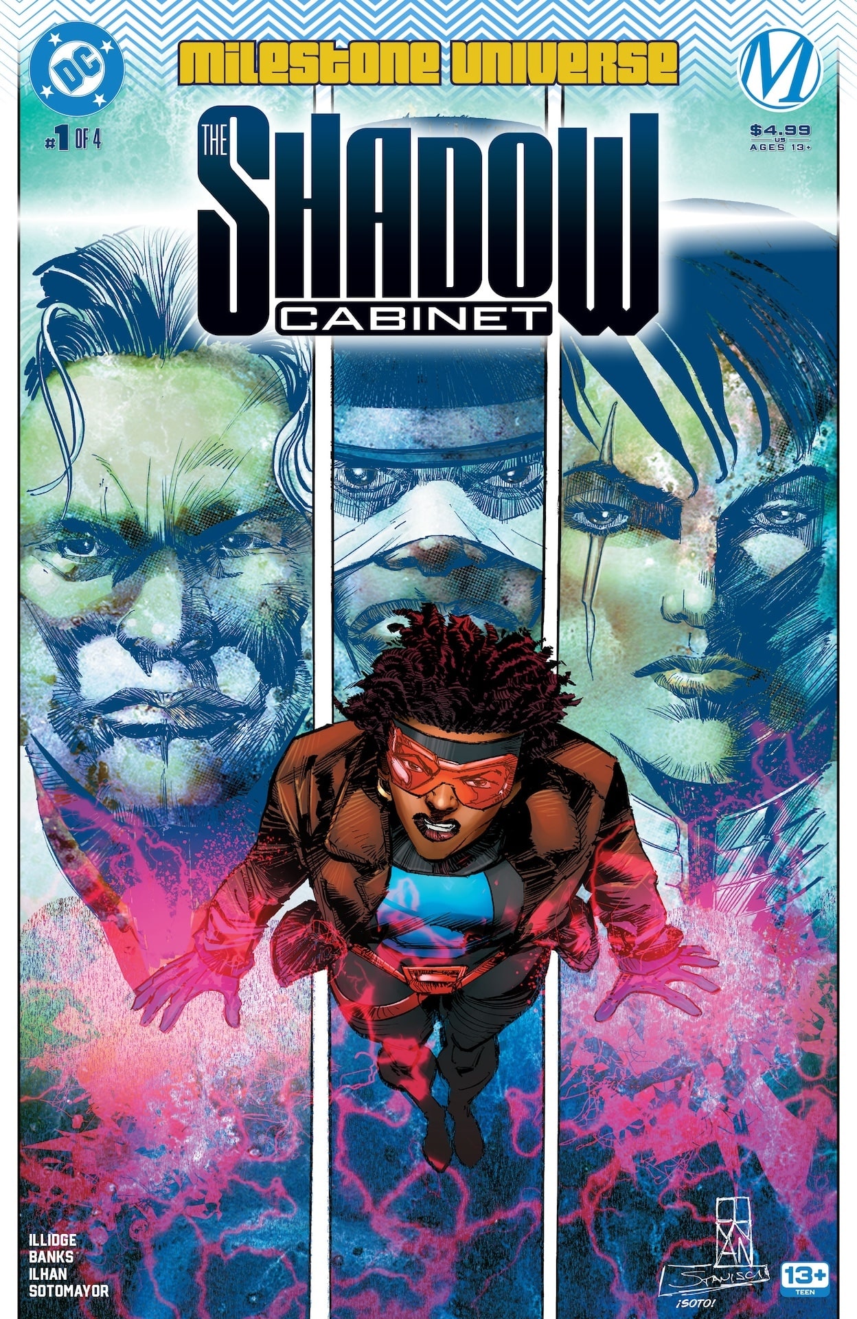DC Preview: Milestone Universe: The Shadow Cabinet #1
