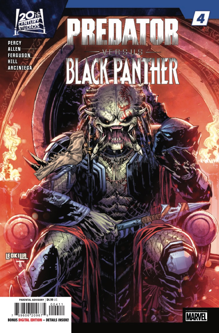 Marvel Preview: Predator vs. Black Panther #4