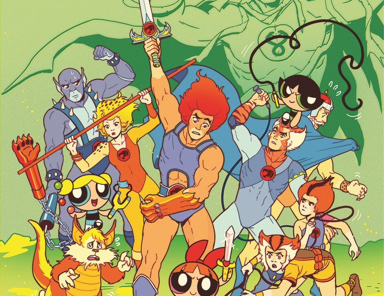 Dynamite reveals 'Thundercats/Powerpuff Girls' #0 FCBD crossover issue