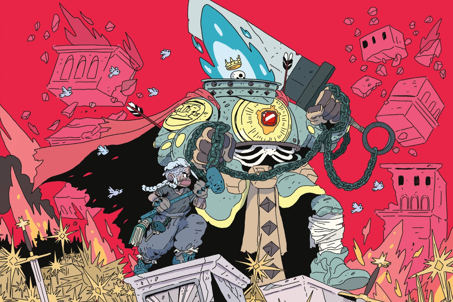 Daniel Freedman and CROM embark on 'Birdking' volume three