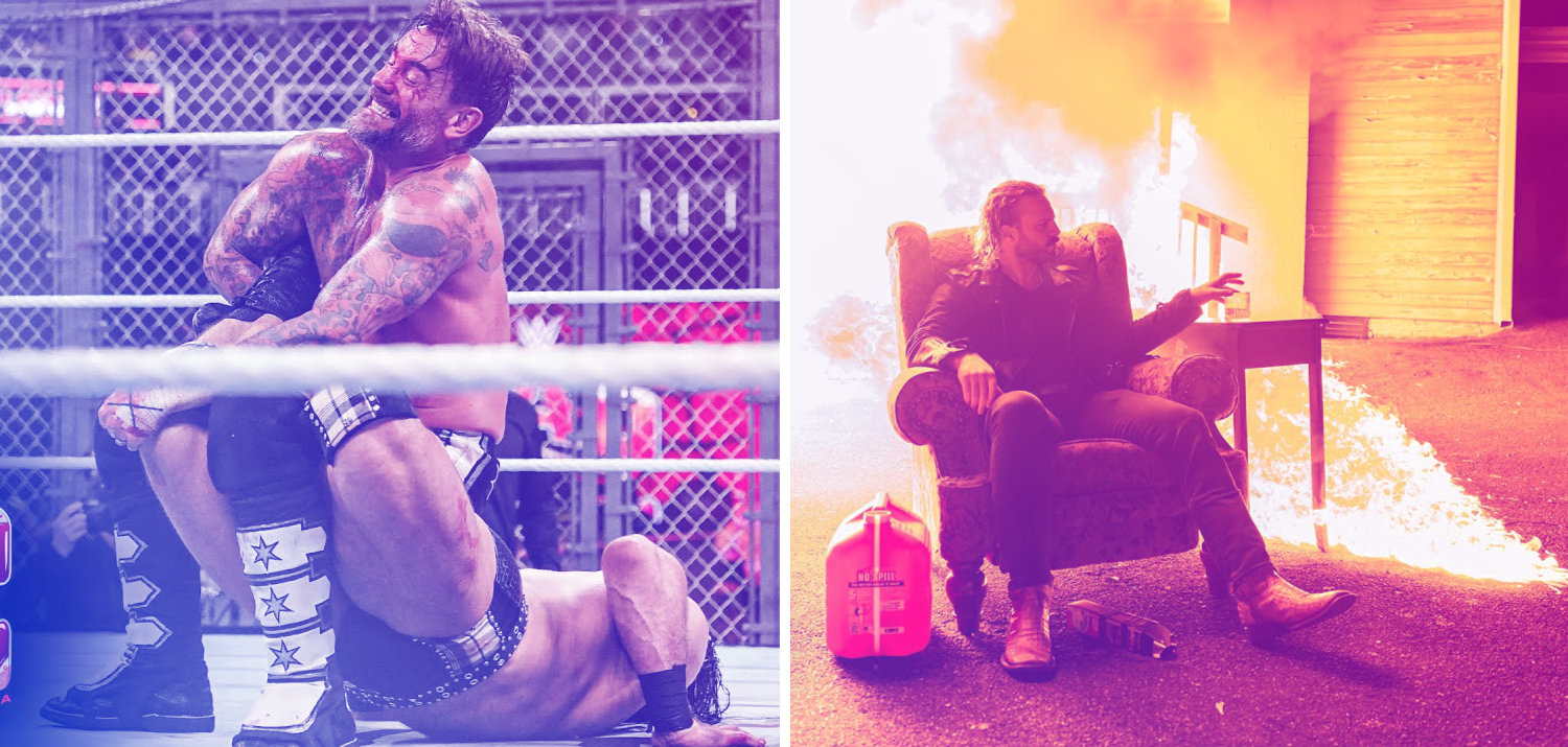 Hangman Page, CM Punk, and the vulnerability to be violent