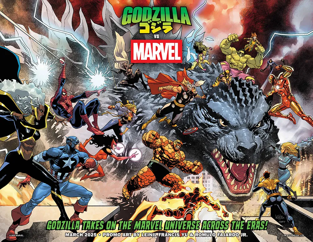 'Godzilla vs. Marvel' coming in March 2025