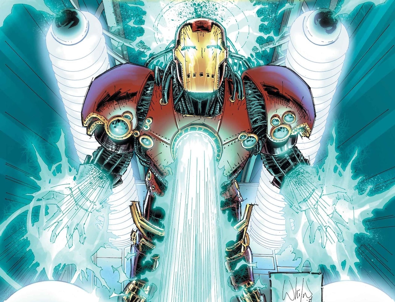 Marvel reveals Whilce Portacio 'Iron Man' variant covers