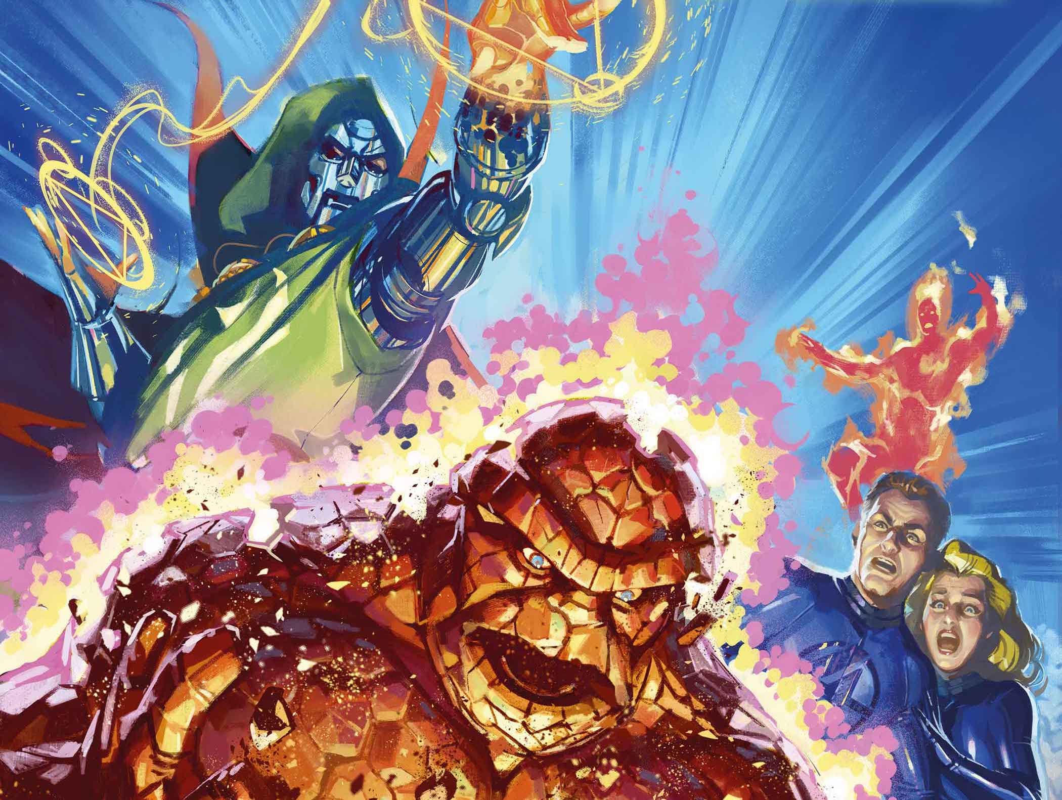 Dr. Doom to take out the Fantastic Four in 'One World Under Doom' #2?
