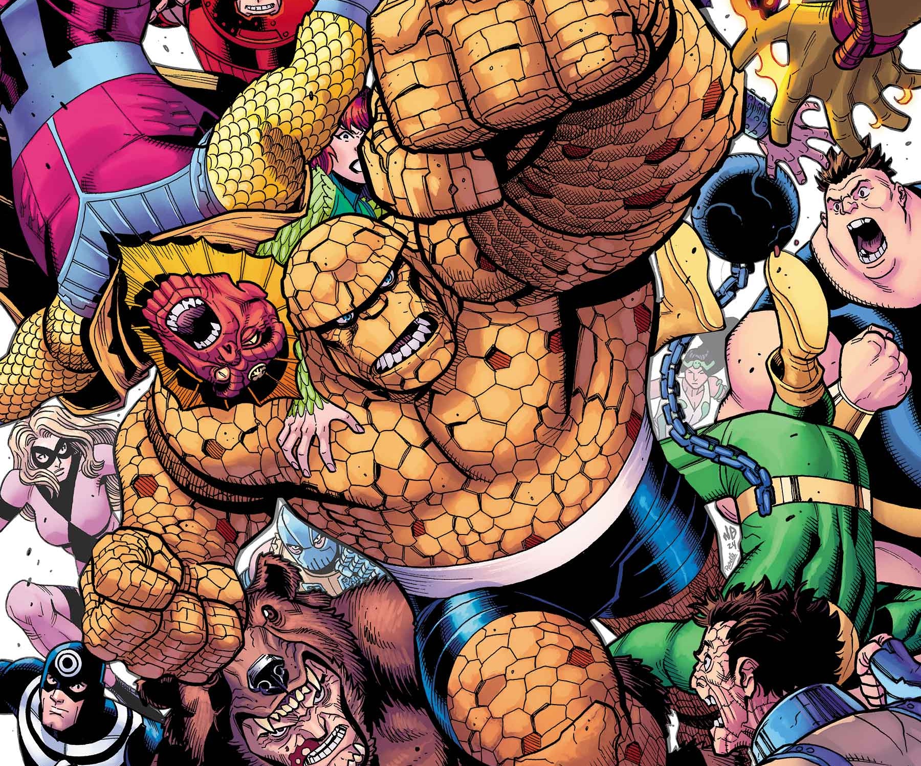 'The Thing' #1 clobbers its way to comic shops March 2025