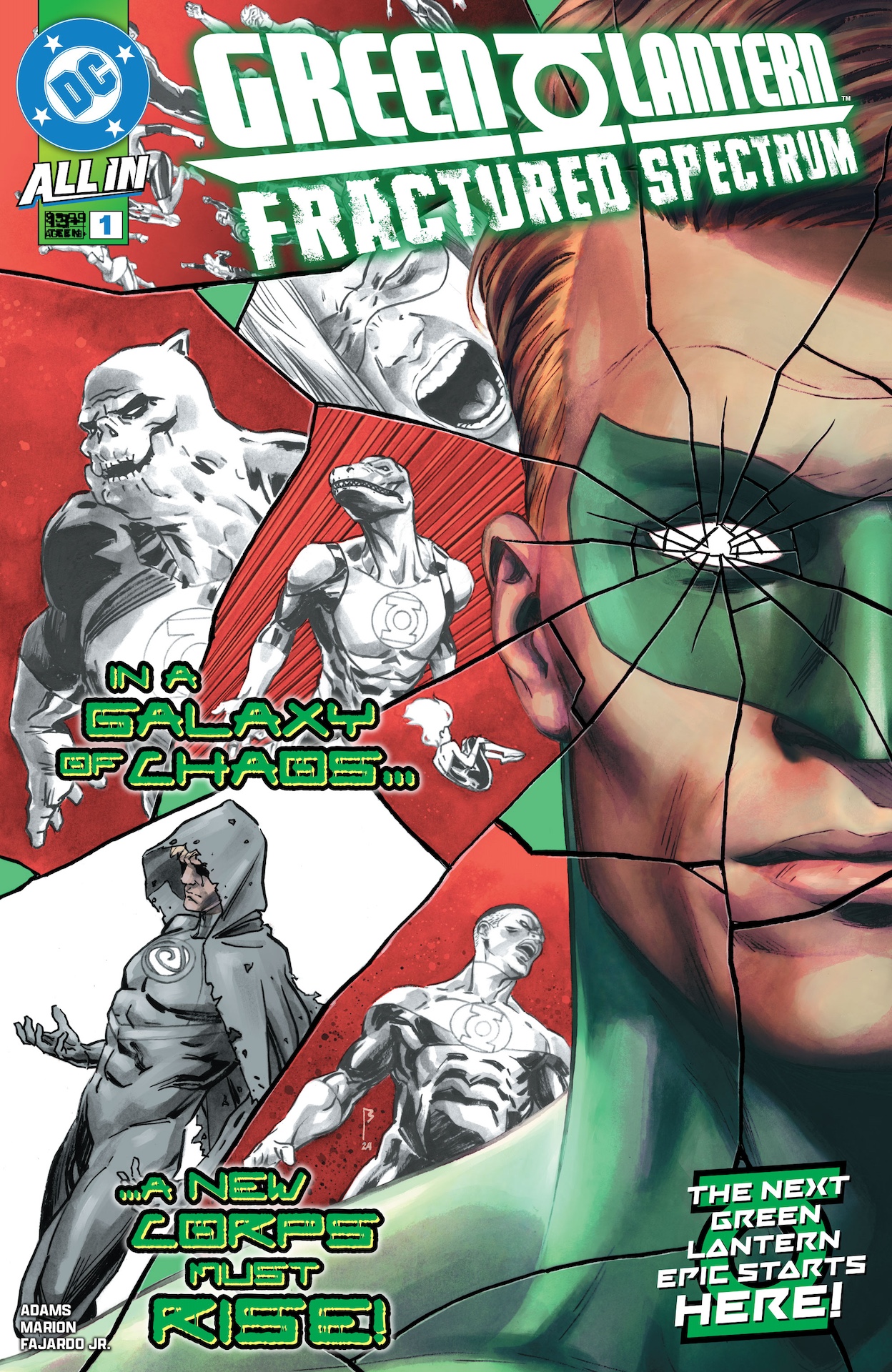 DC Preview: Green Lantern: Fractured Spectrum #1