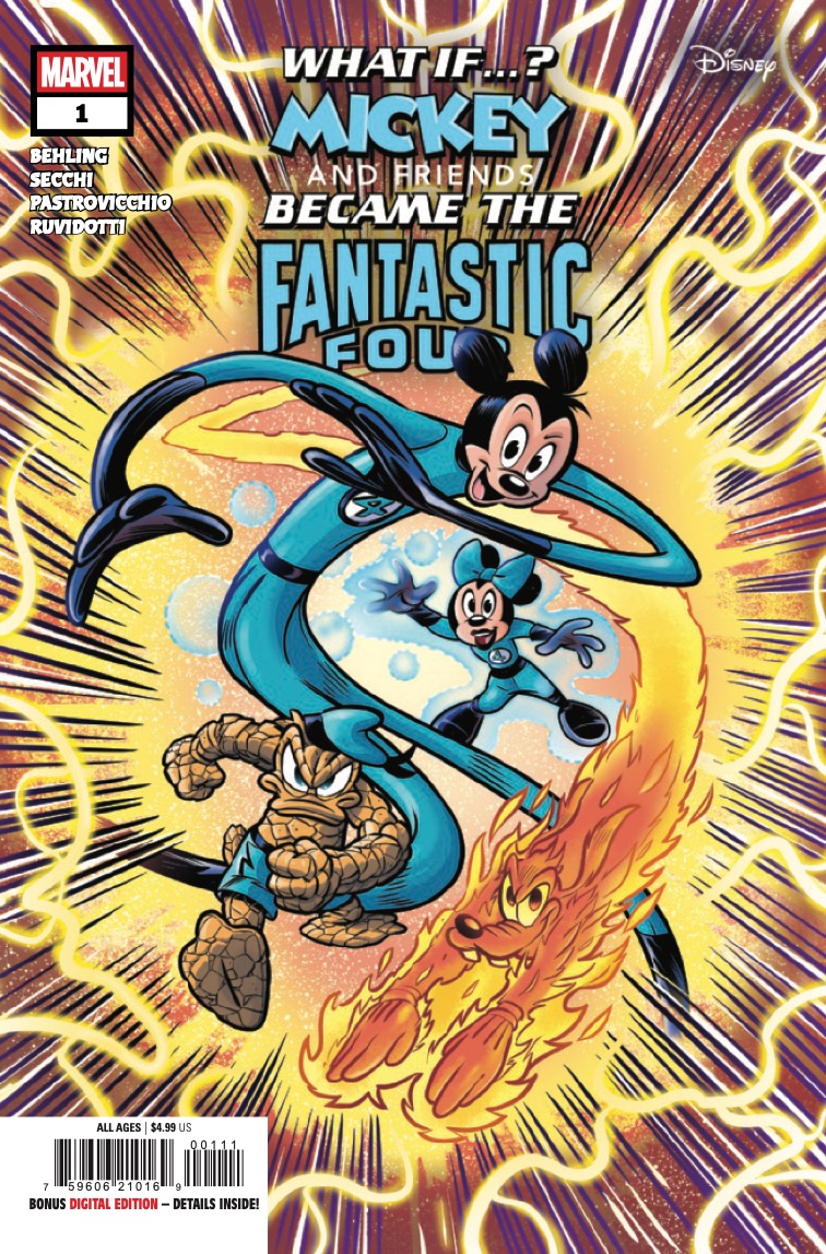 Marvel Preview: Marvel & Disney: What If...? Mickey & Friends Became The Fantastic Four #1