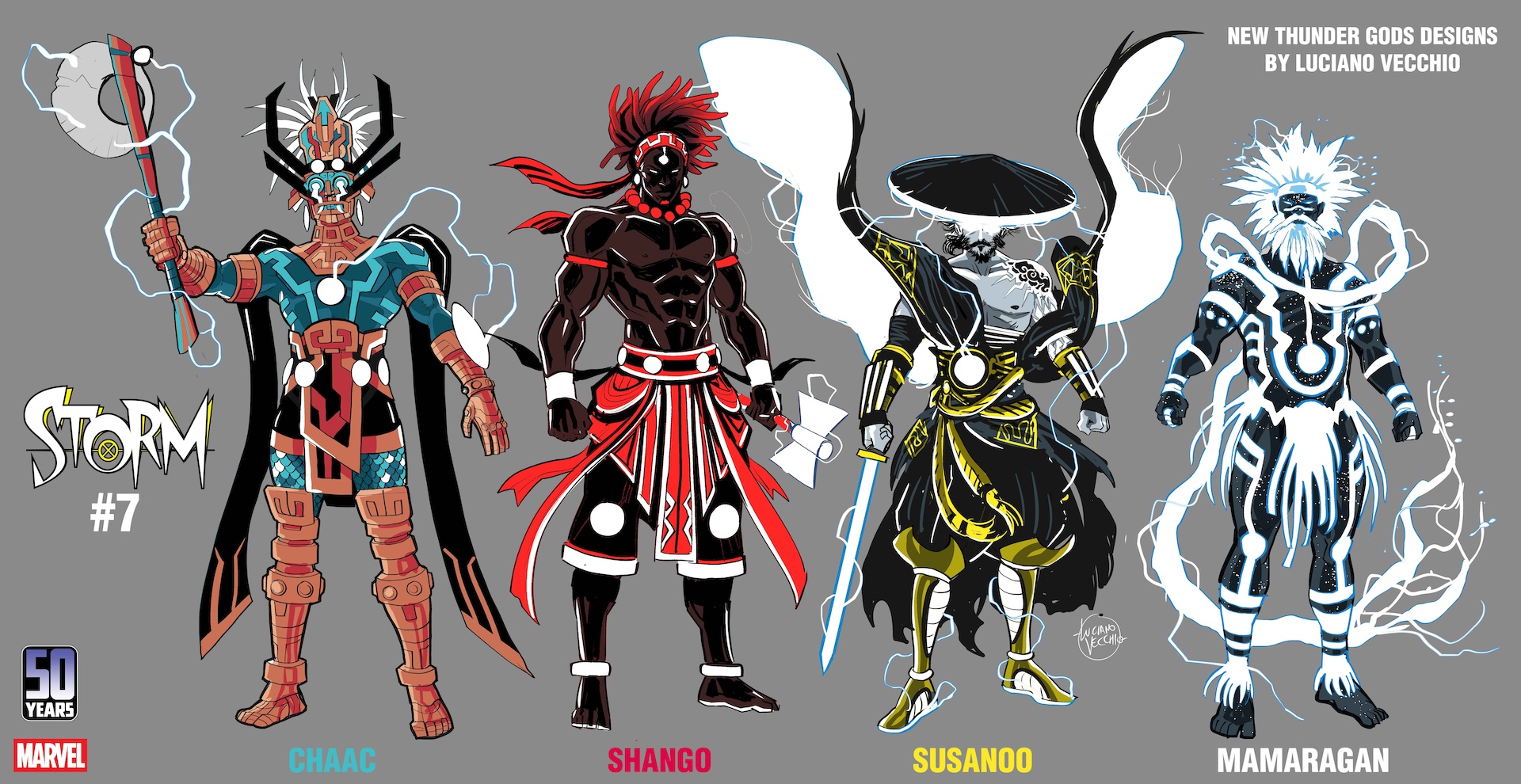 Storm's 50th anniversary to introduce Thunder Gods in 'Storm' #7
