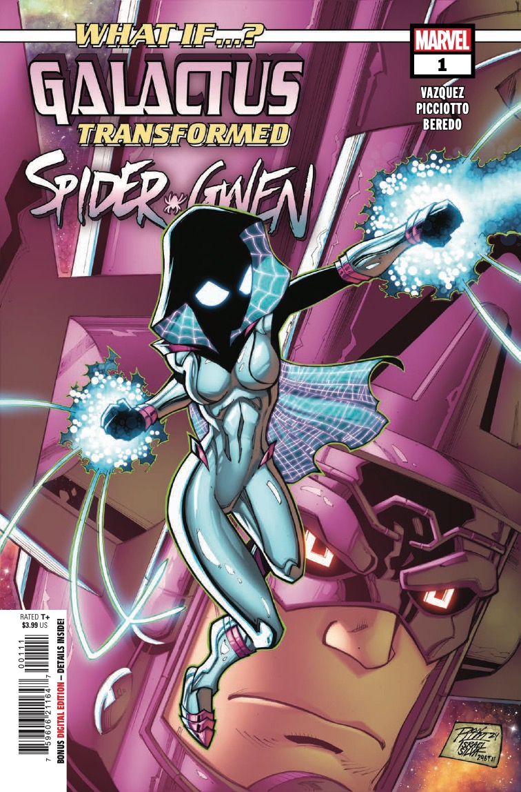 Marvel Preview: What If...? Galactus Transformed Spider-Gwen? #1