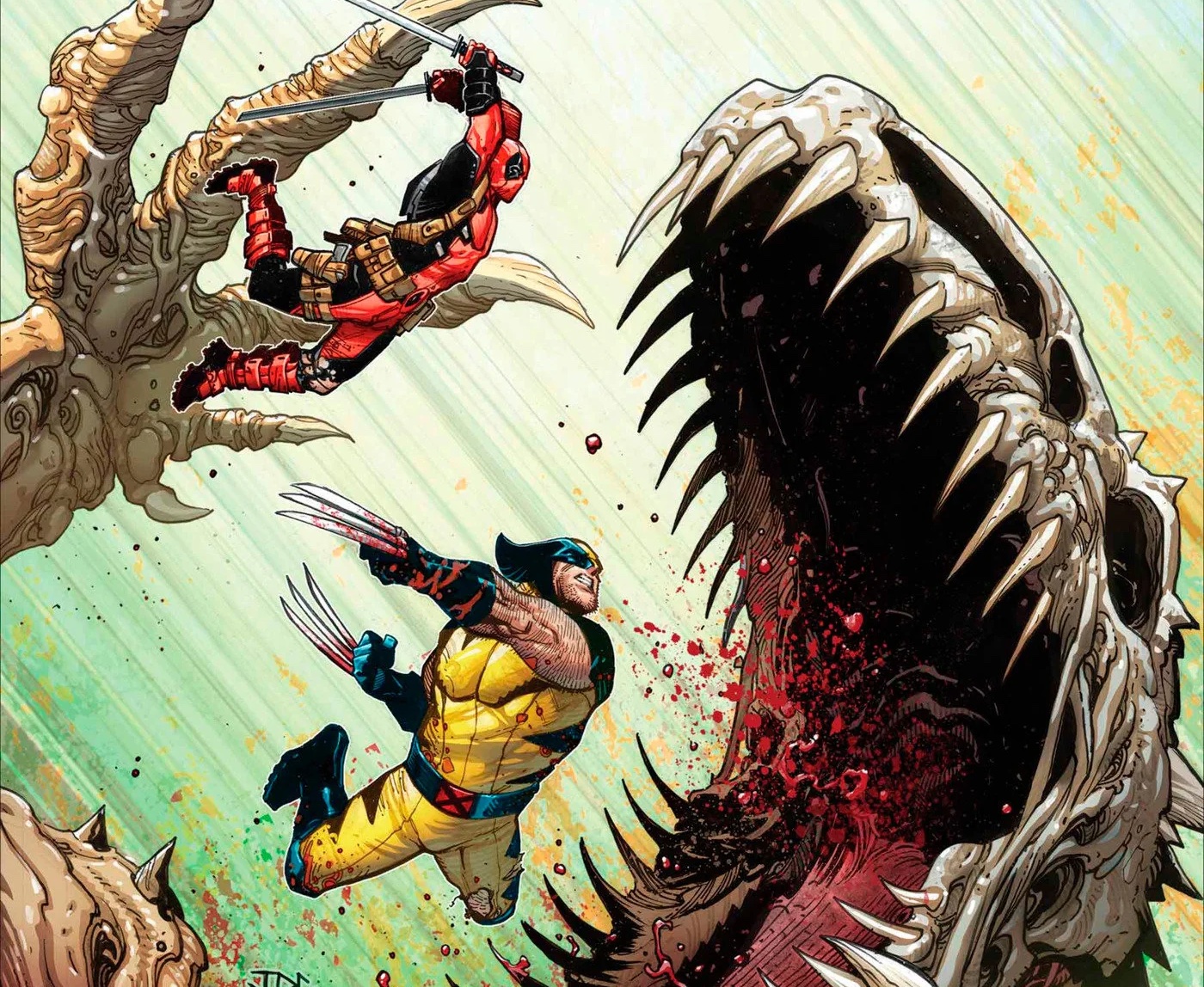 EXCLUSIVE Deadpool/Wolverine #2 features Stryfe, monsters, and more