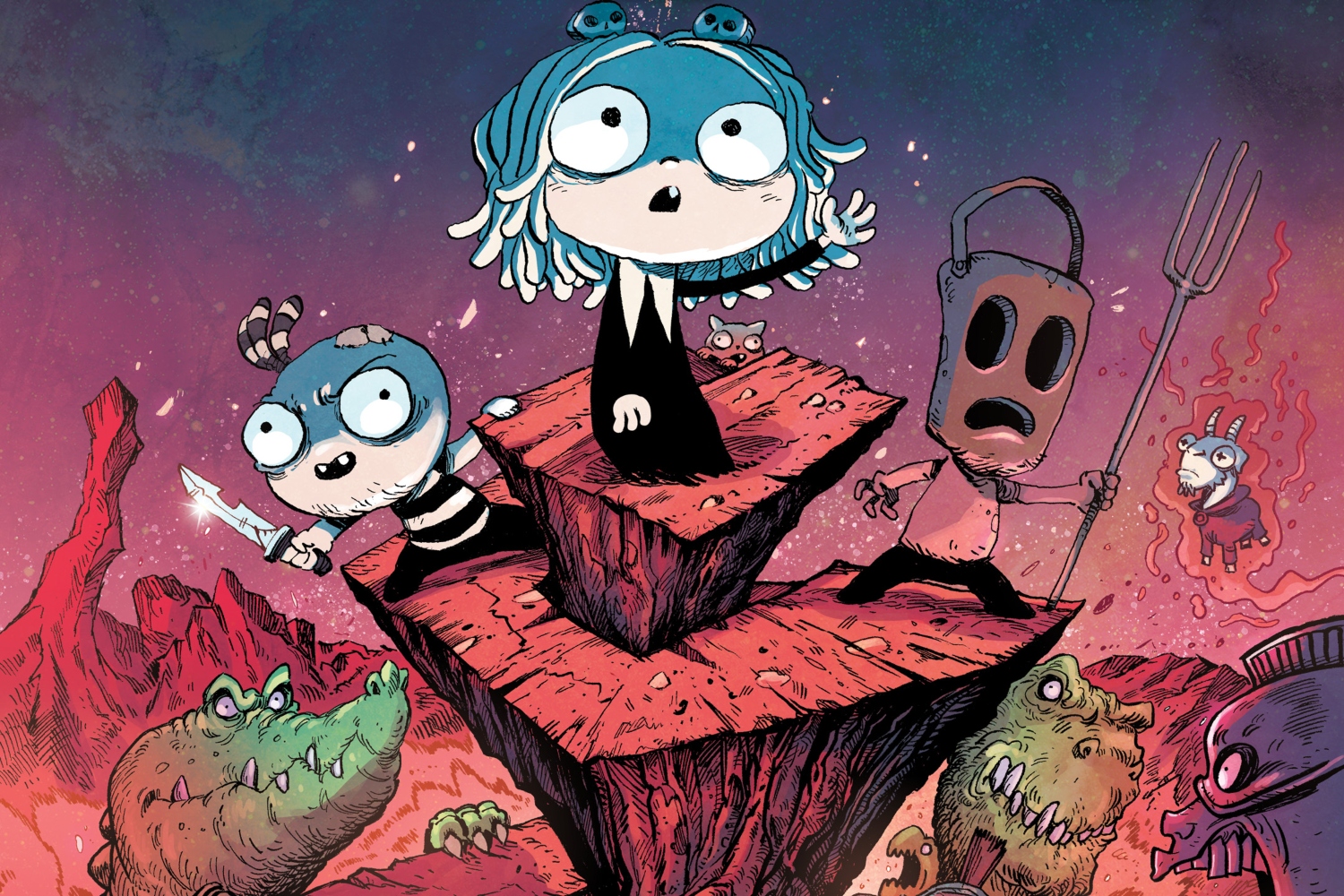 Roman Dirge resurrects Lenore for 'The Time War'