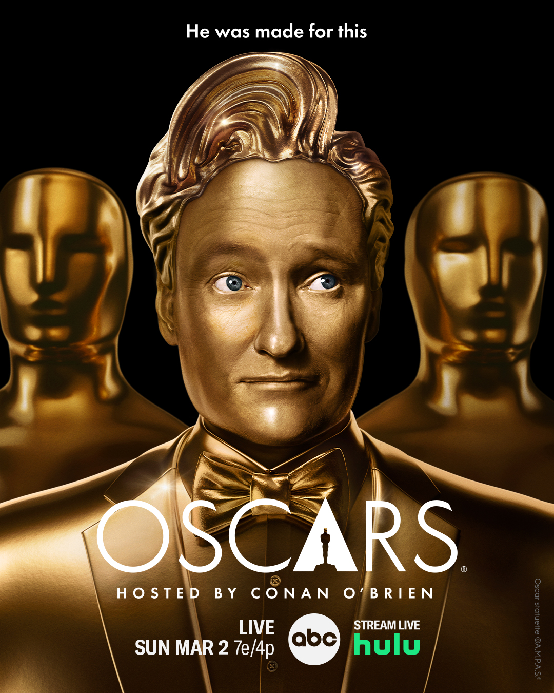 tv picks the oscars hosted by Conan O'Brien