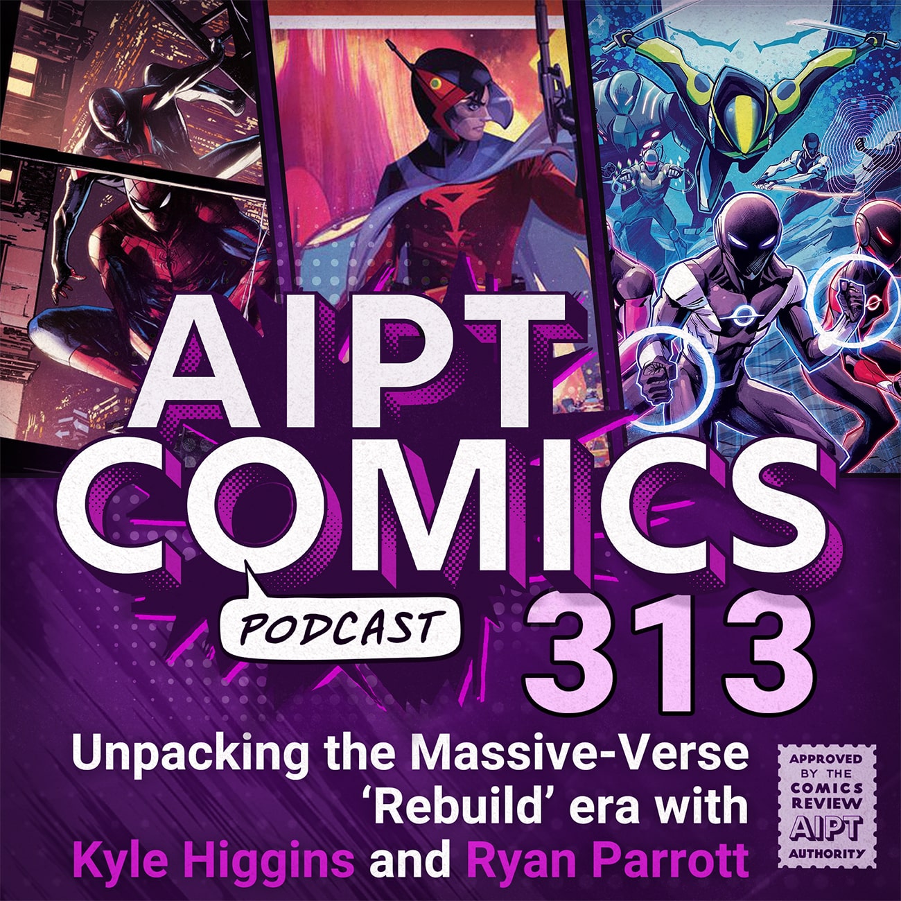 AIPT Comics Podcast Episode 313: Unpacking the Massive-Verse ‘Rebuild’ era with Kyle Higgins and Ryan Parrott