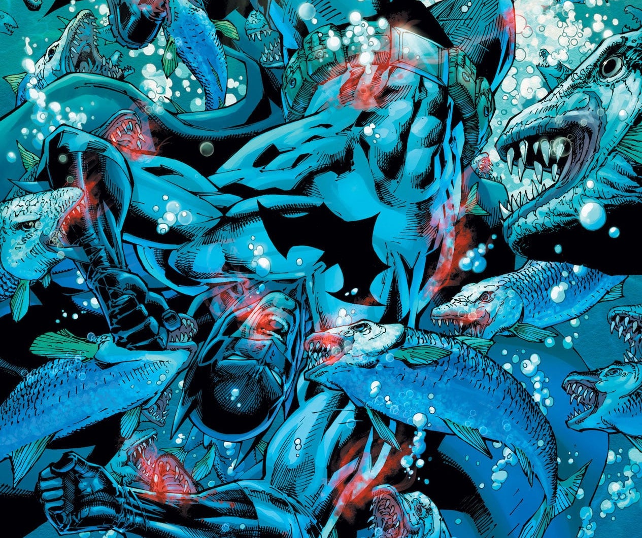 New 'H2SH' preview pages reveal Jim Lee's Batman and more