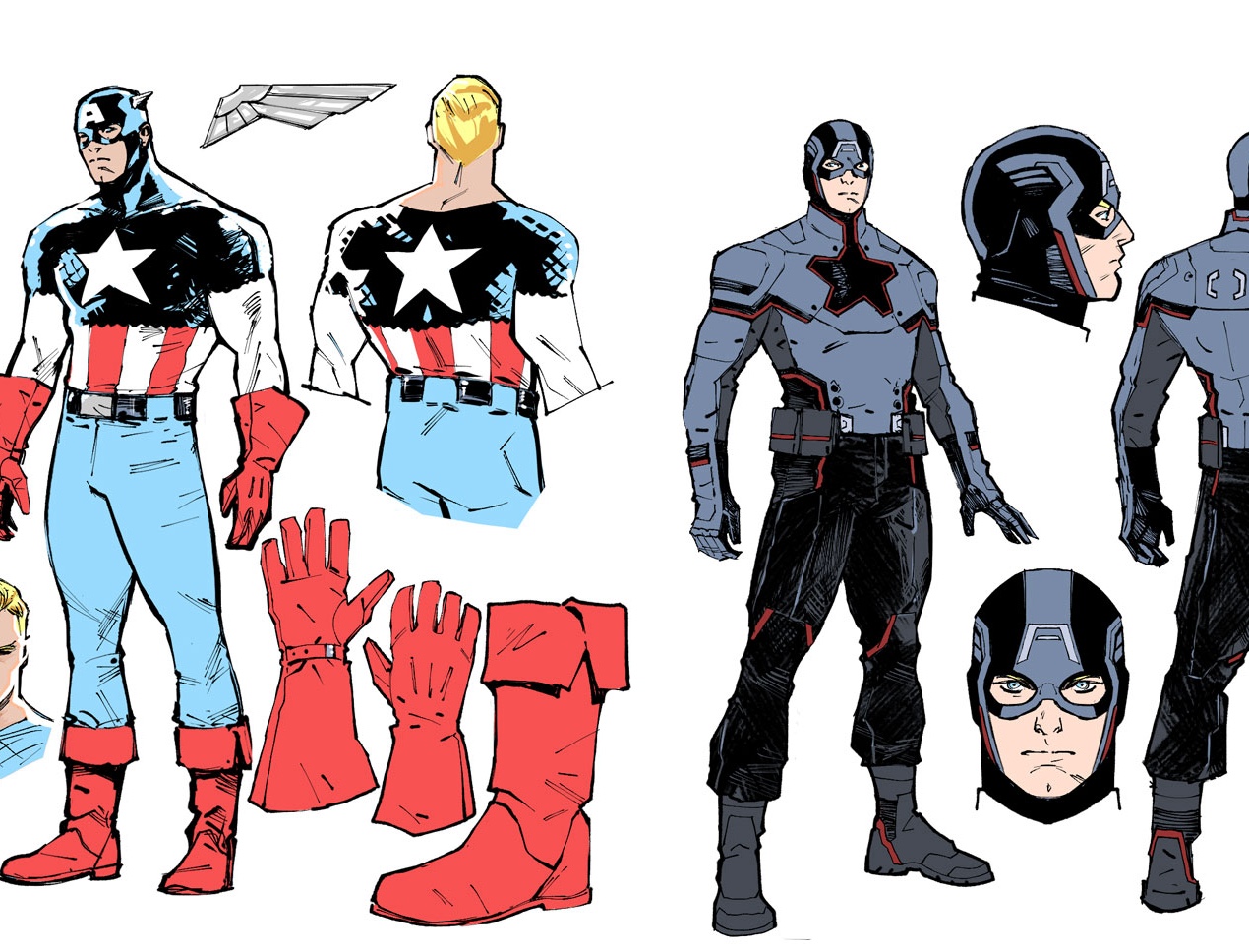 Chip Zdarsky and Valerio Schiti gear up for 'Captain America' in July 2025