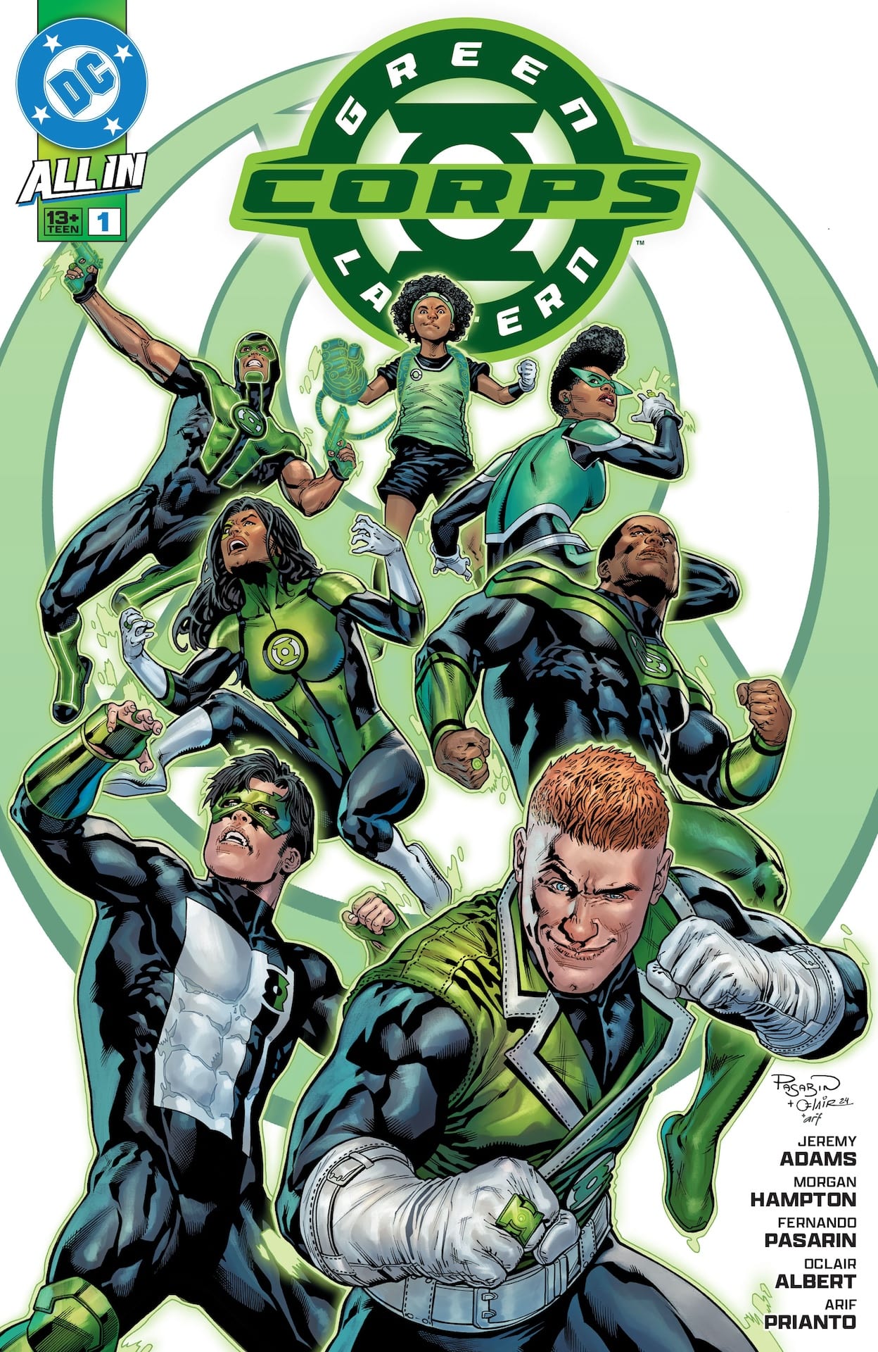 DC Preview: Green Lantern Corps #1