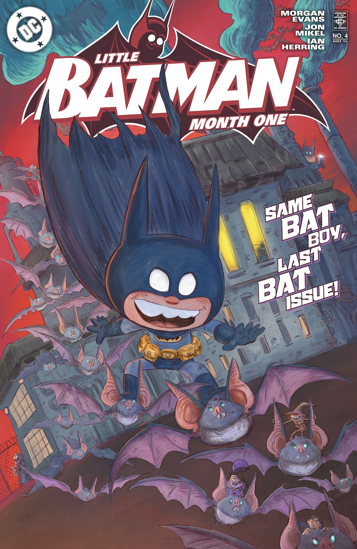 DC Preview: Little Batman: Month One #4