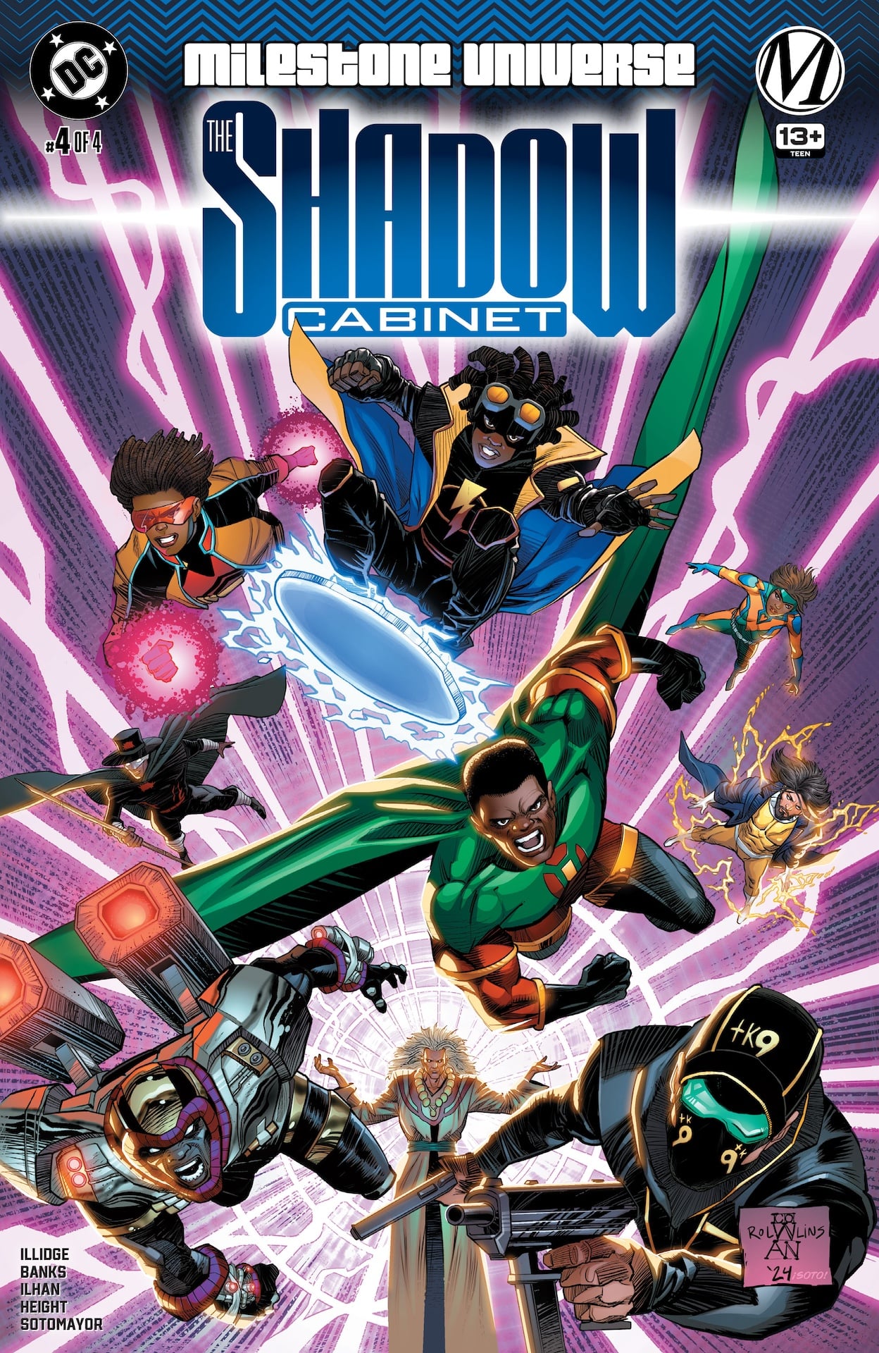 DC Preview: Milestone Universe: The Shadow Cabinet #4
