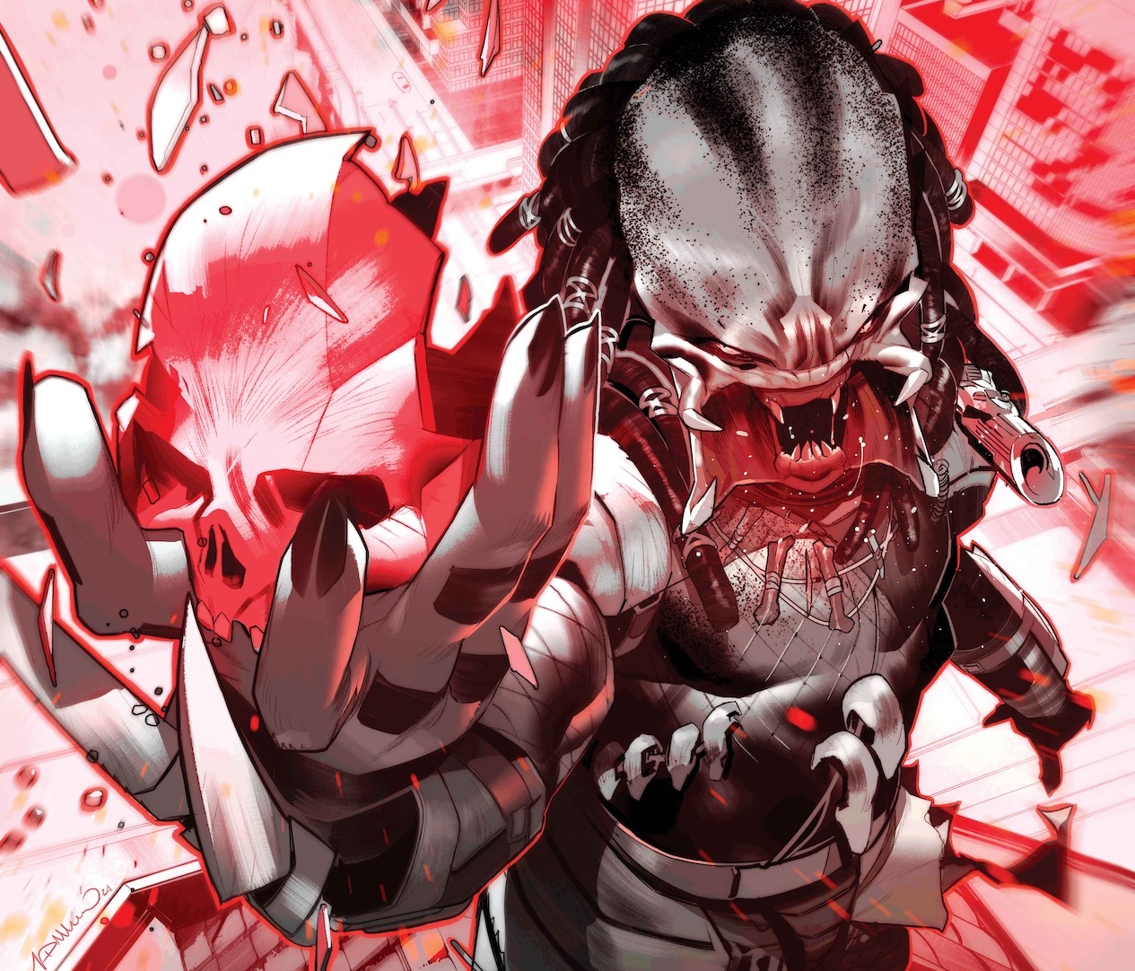 Marvel unveils 'Predator: Black, White & Blood' for May 2025