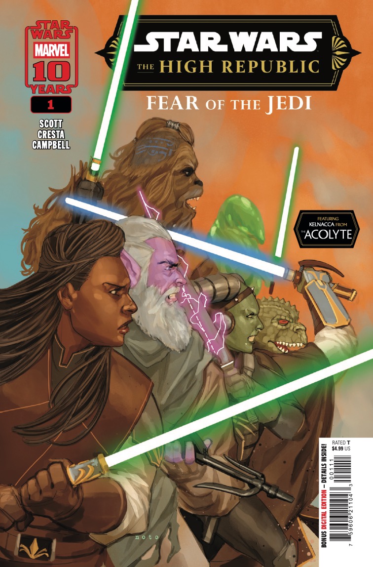 Marvel Preview: Star Wars: The High Republic – Fear of the Jedi #1