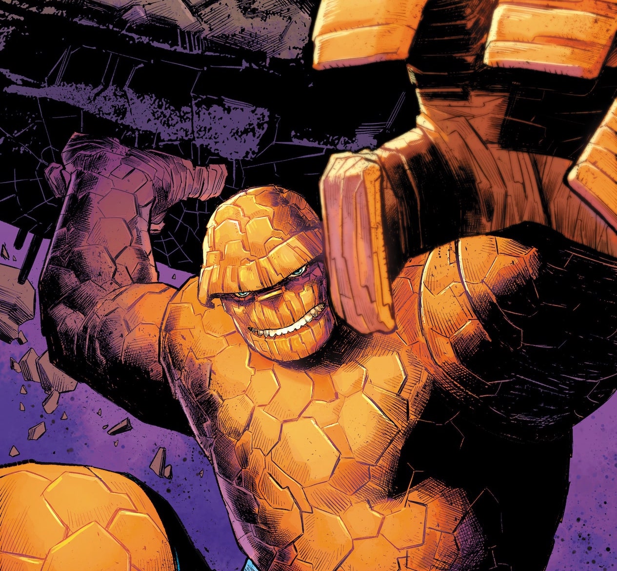 New 'The Thing' #1 preview features Ben vs. an alien creature