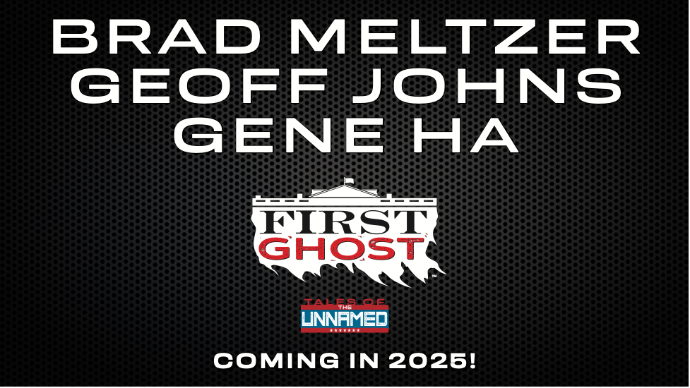 New Ghost Machine titles announced by Brad Meltzer, Geoff Johns, and Gene Ha