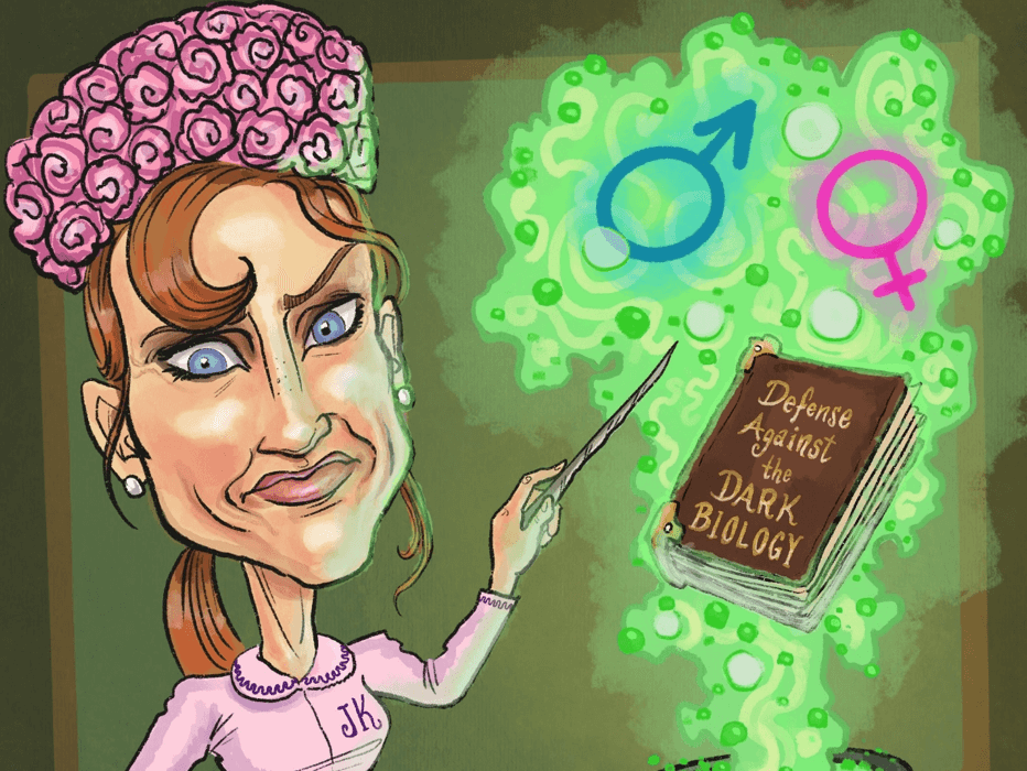 J.K. Rowling, by Celestia Ward