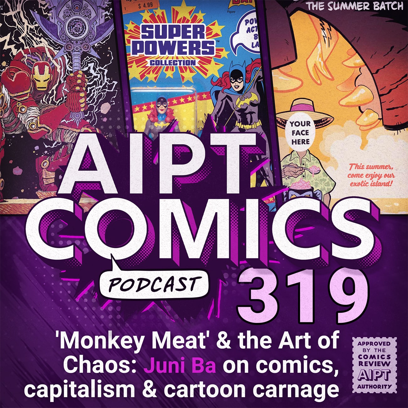 AIPT Comics Podcast Episode 319: 'Monkey Meat' & the Art of Chaos: Juni Ba on comics, capitalism & cartoon carnage