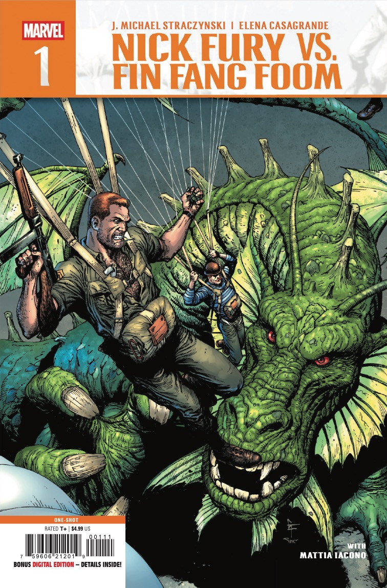 Marvel Preview: Nick Fury vs. Fin Fang Foom #1