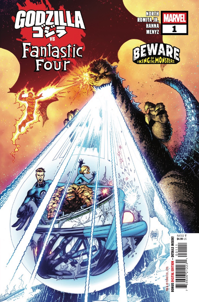 Marvel Preview: Godzilla vs. Fantastic Four #1