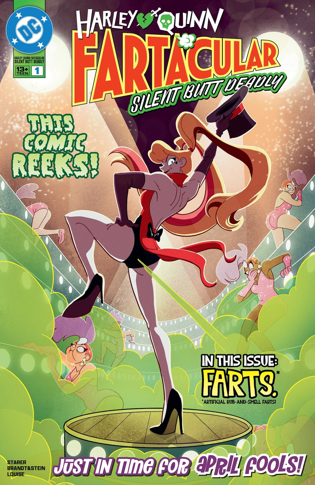 DC Preview: Harley Quinn Fartacular: Silent Butt Deadly #1