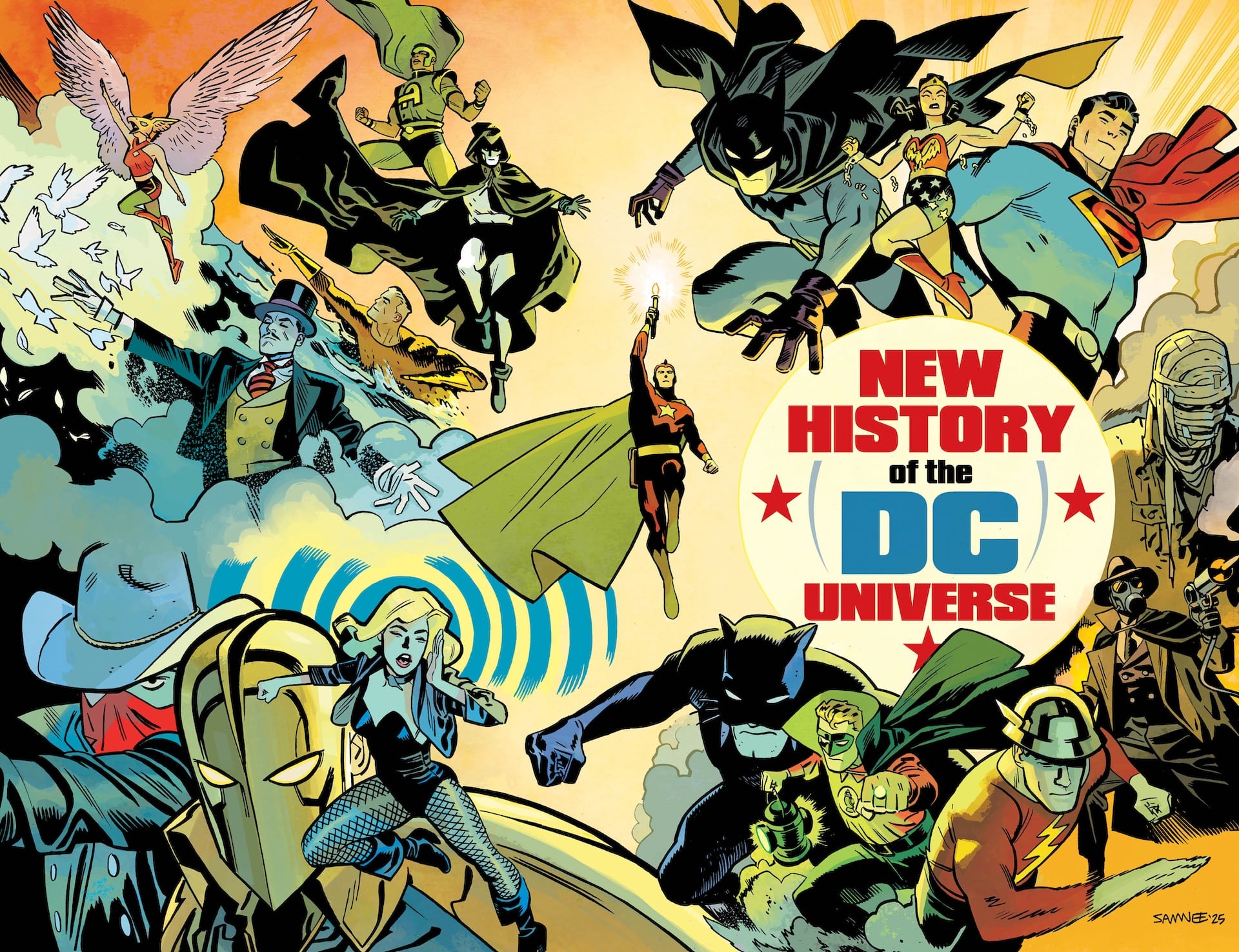 Mark Waid's 'Dream Project' 'New History of the DC Universe' announced
