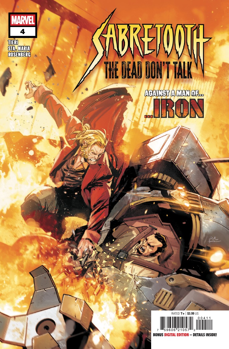 Marvel Preview: Sabretooth: The Dead Don't Talk #4