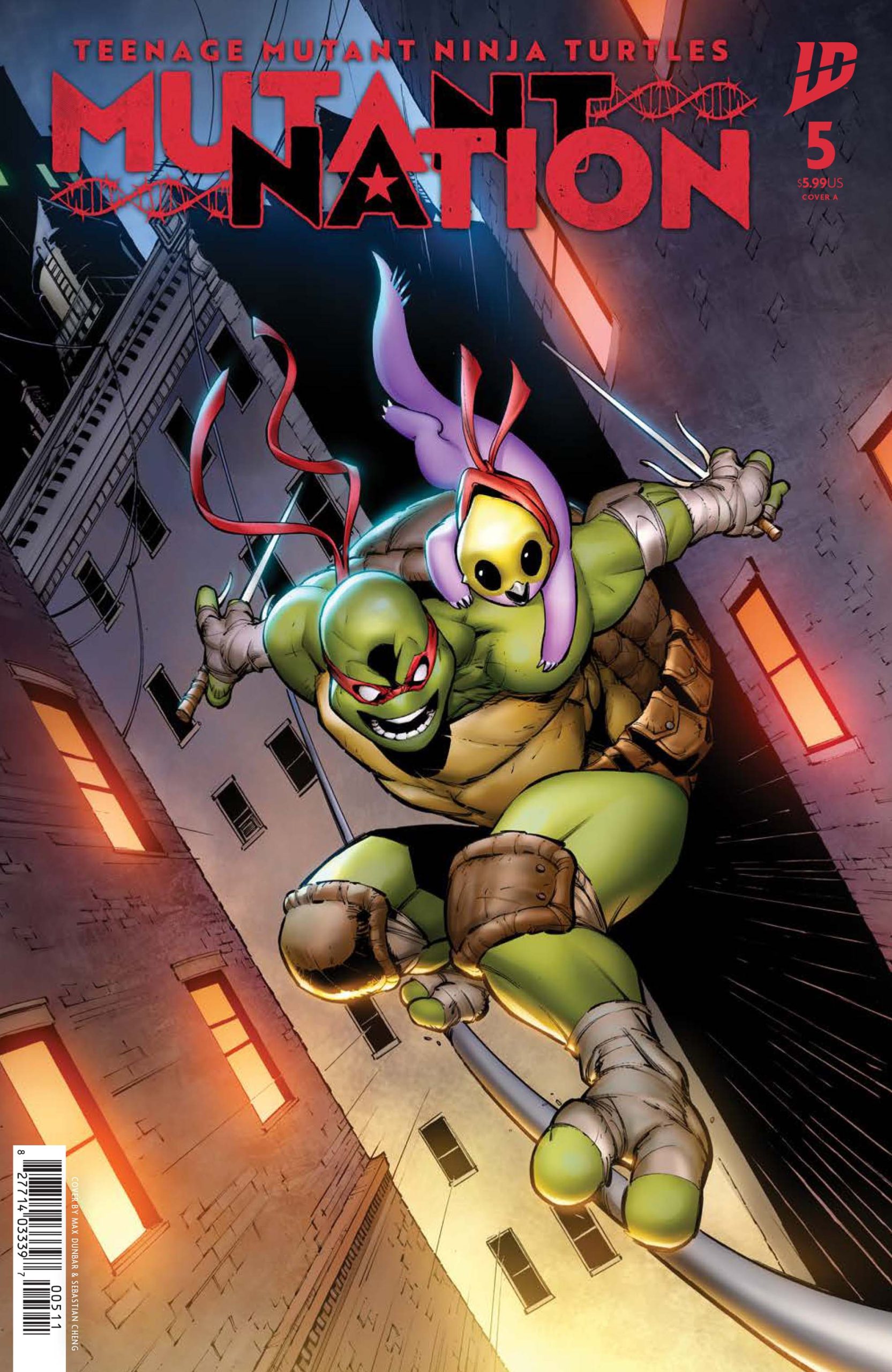 IDW Preview: Teenage Mutant Ninja Turtles: Mutant Nation #5