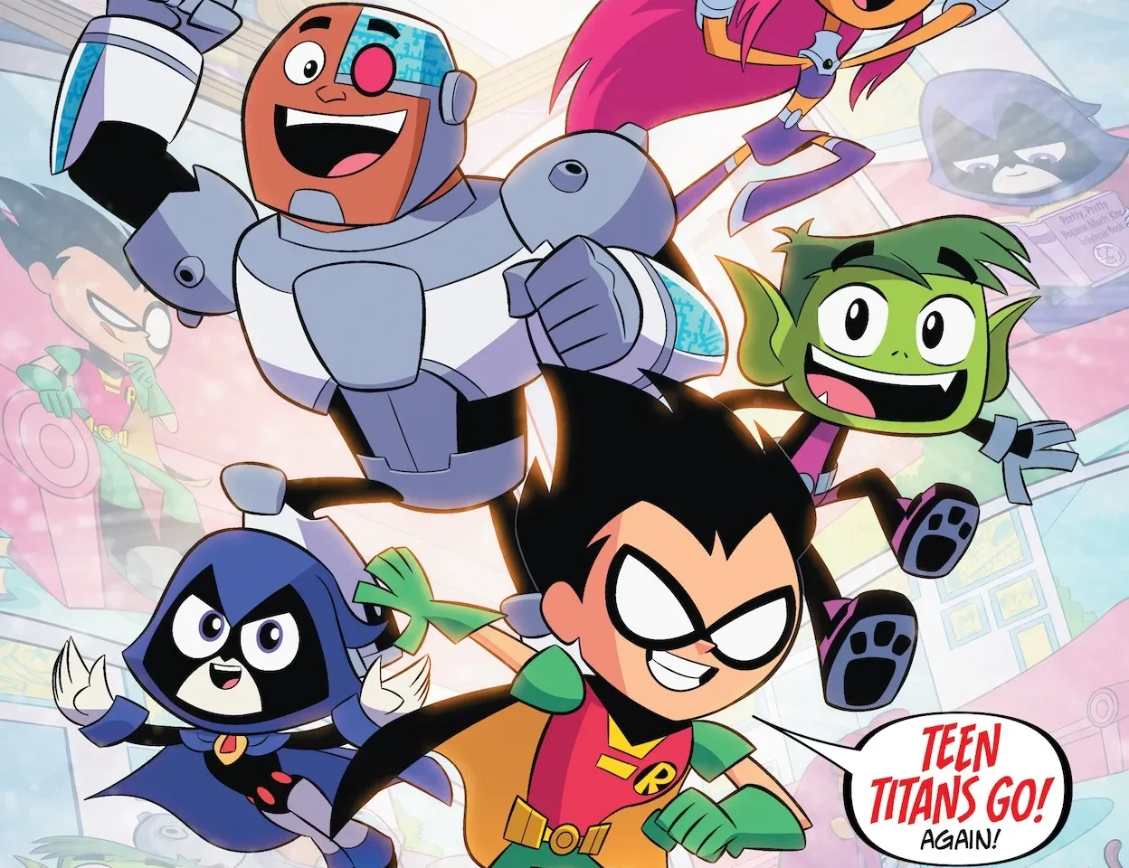 'Teen Titans Go! #1 is a perfect translation from screen to page