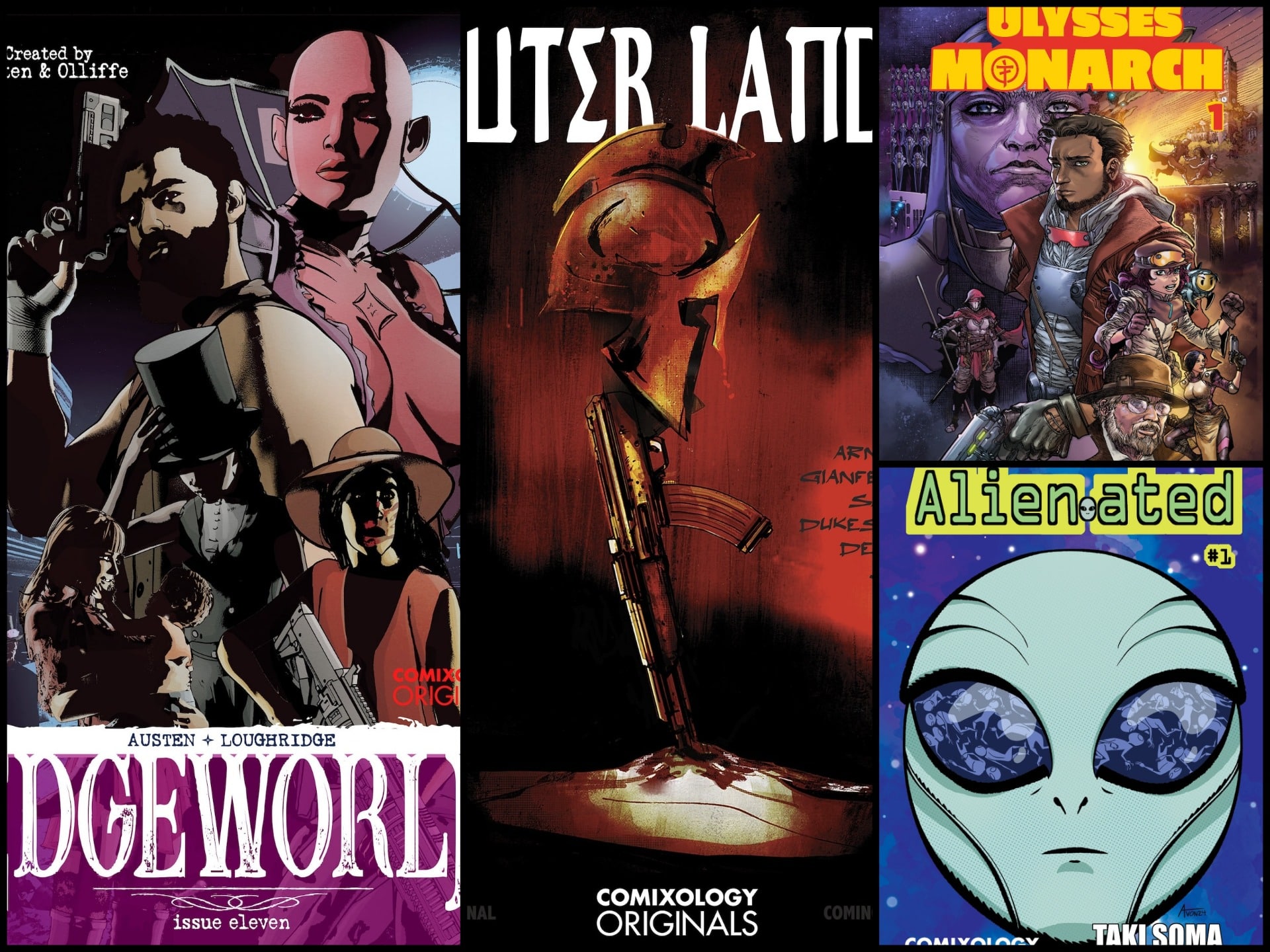 Comixology Originals adds 4 series in Wondercon announcement