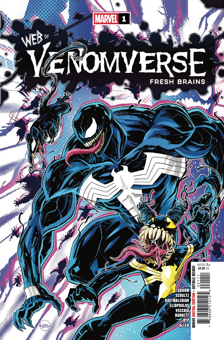 Marvel Preview: Web of Venomverse: Fresh Brains #1