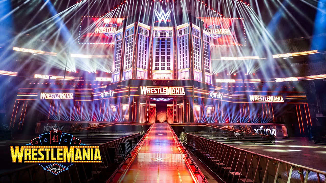 Watch the WWE WrestleMania 41 set reveal