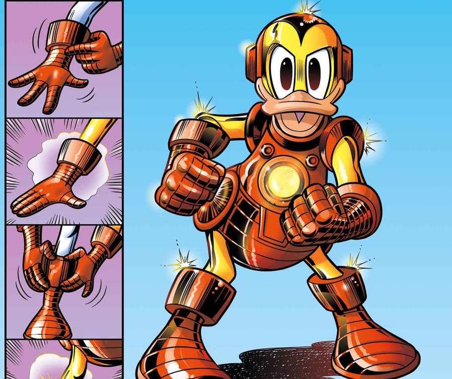 EXCLUSIVE Marvel Preview: Marvel & Disney: What If...? Donald Duck Became Iron Man #1