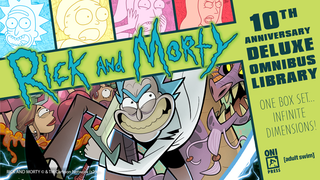 Read a preview from 'RICK AND MORTY 10th ANNIVERSARY DELUXE OMNIBUS LIBRARY'
