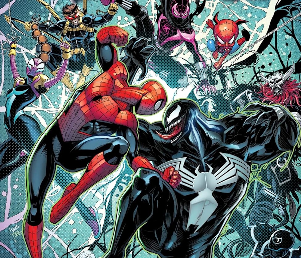 'Spider-Verse vs. Venomverse' #1 is big, bold, and fun