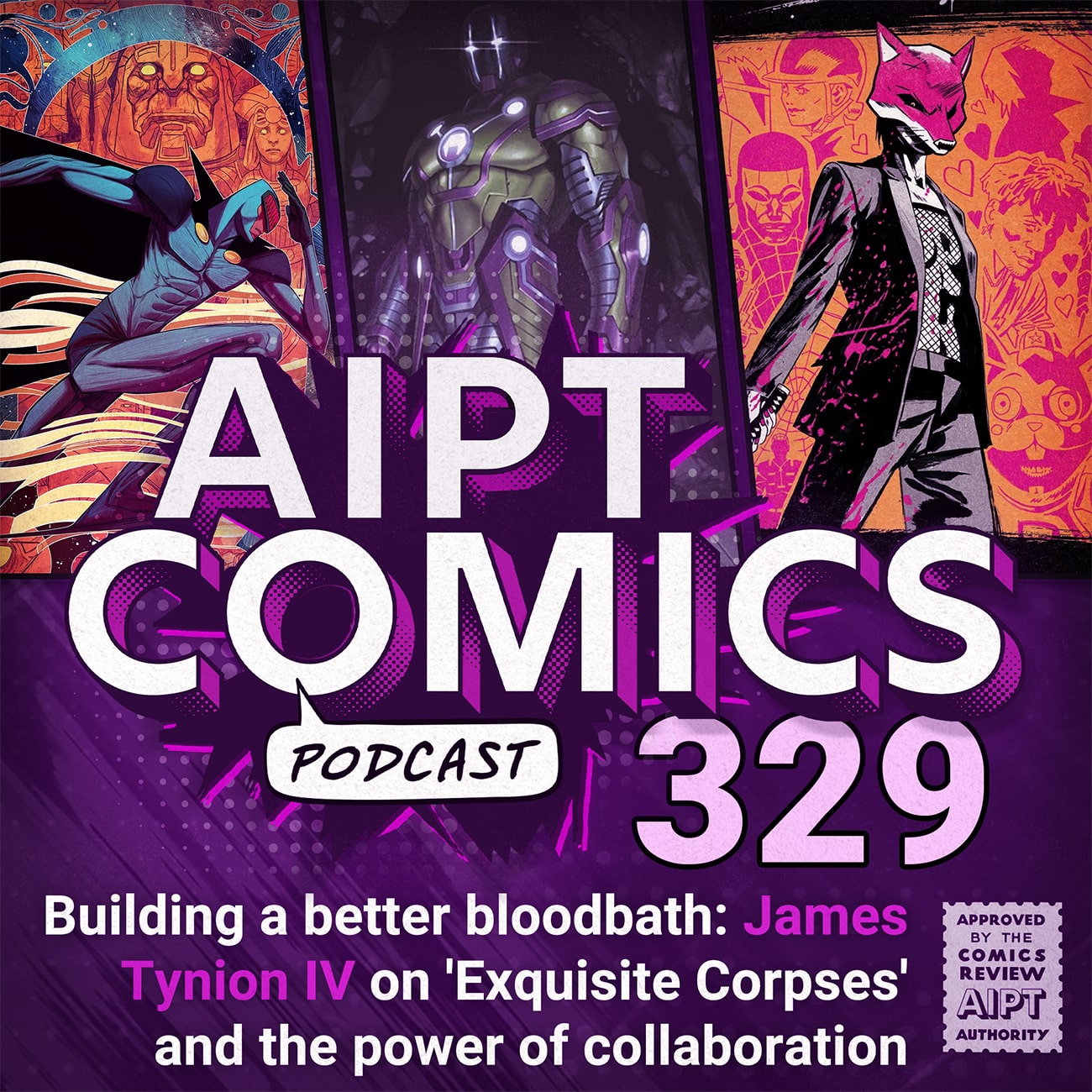 AIPT Comics Podcast Episode 329: Building a better bloodbath: James Tynion IV on 'Exquisite Corpses' and the power of collaboration