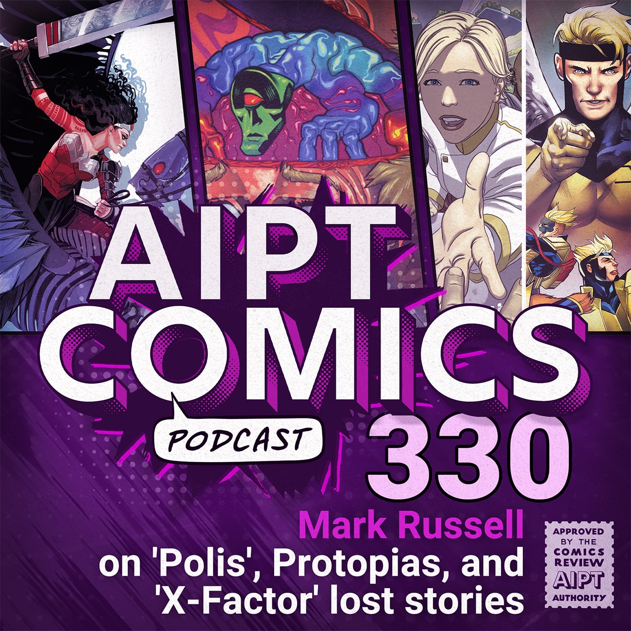 AIPT Comics Podcast Episode 330: Mark Russell on 'Polis', Protopias, and 'X-Factor' lost stories