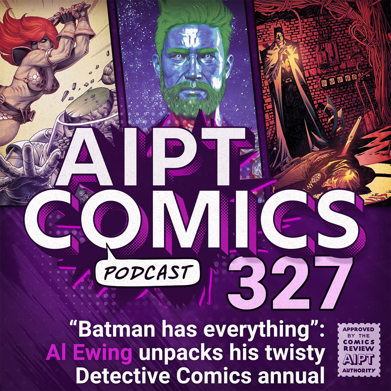 AIPT Comics Podcast Episode 327: "Batman has Everything": Al Ewing talks his twisty Detective Comics annual