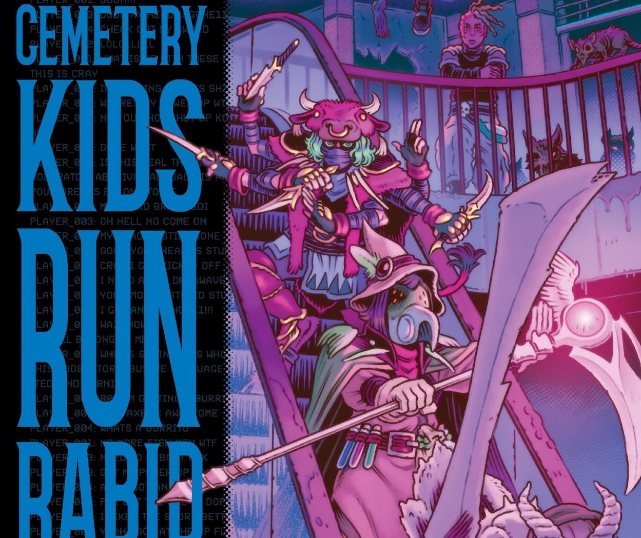 Sequel 'Cemetery Kids Run Rabid' #1 set for August release