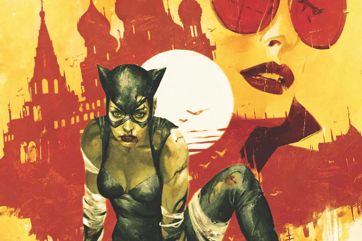An injured Selina Kyle recalls her past in Catwoman 76