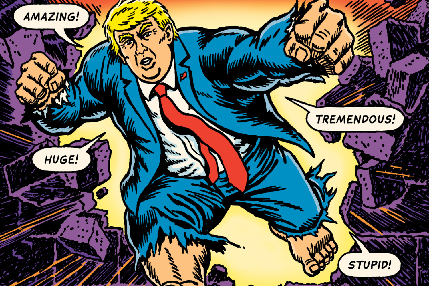 Comics Against Trump: How modern stories explore/satirize The Donald
